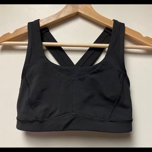 Lululemon Black Supportive Sports Running Bra 4/6